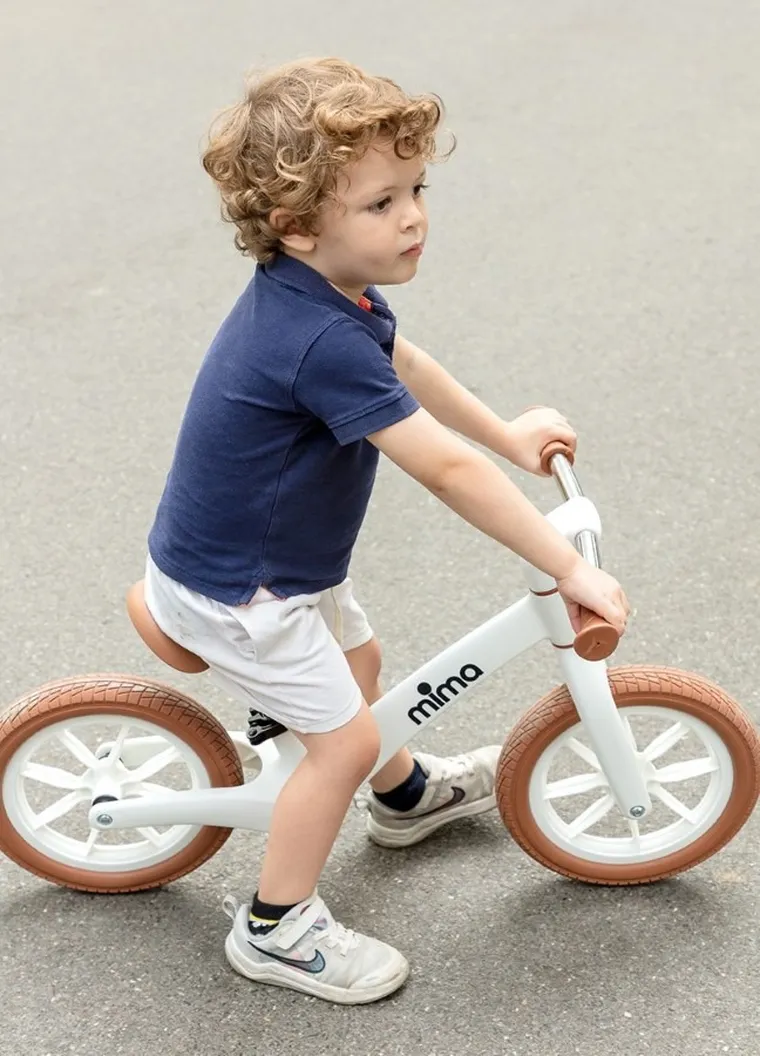 Mima, Zoom, rowerek biegowy, czarny-camel