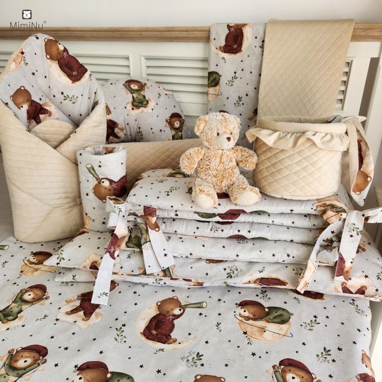 MimiNu, Miś na Księżycu, prześcieradło, 35-80 cm