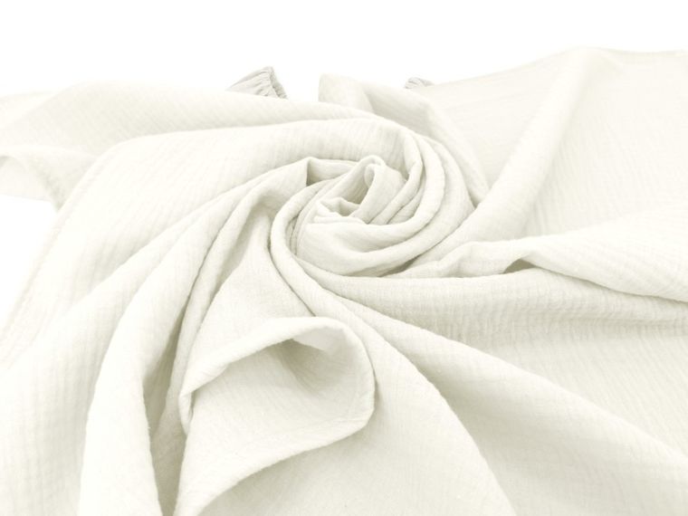 MimiNu, pieluszka muślinowa, szara + śmietanka, 75-75 cm, 2 szt.