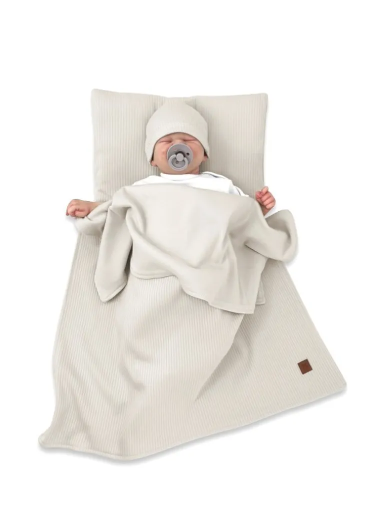 MimiNu, Soft, kocyk, beż, 75-100 cm, 0-6 l