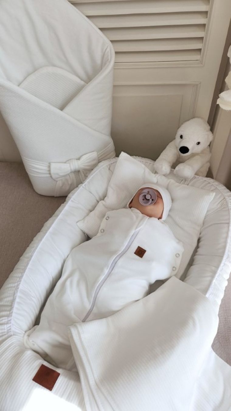 MimiNu, Soft, kokon niemowlęcy, śmietanka, 0-12m