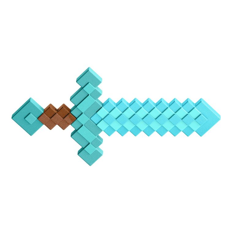 Minecraft, Diamentowy miecz, zabawka Role Play, akcesorium