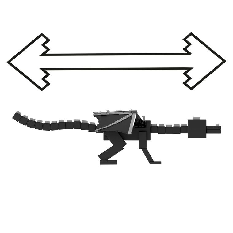 Minecraft, Smok Endu - Atak „Smoczy oddech”, figurka z funkcją