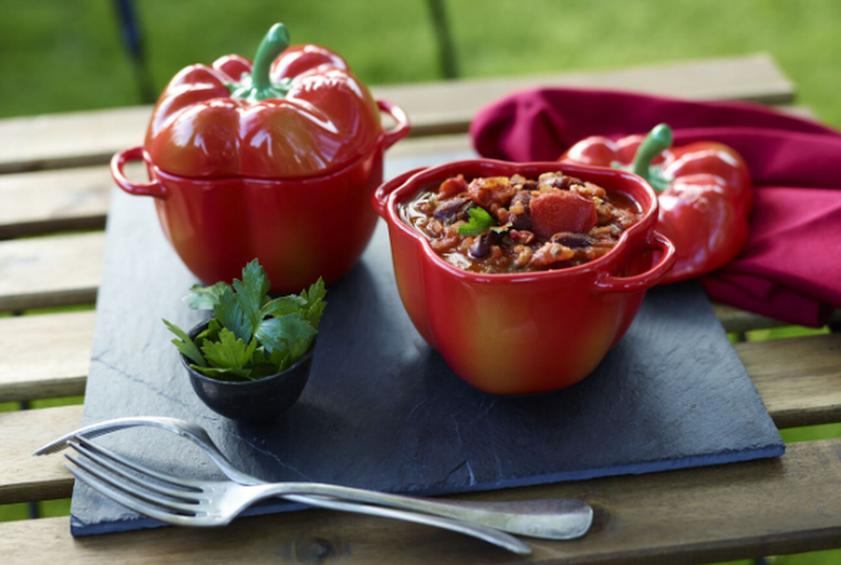 Mini Cocotte Okrągły Papryka Staub 40500-325-0 - Czerwony 470 Ml