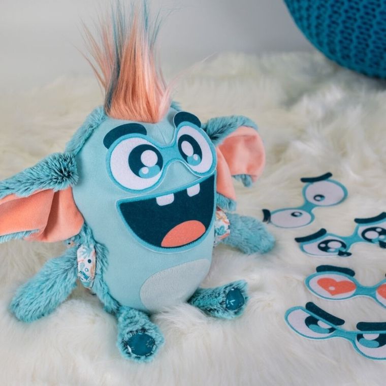 Miniland, Stworek - Poznaj swoje emocje, zabawka edukacyjna