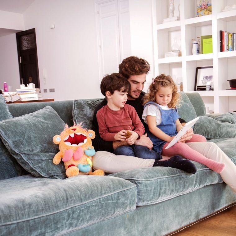 Miniland, Stworek z niesamowitym wnętrzem, zabawka edukacyjna