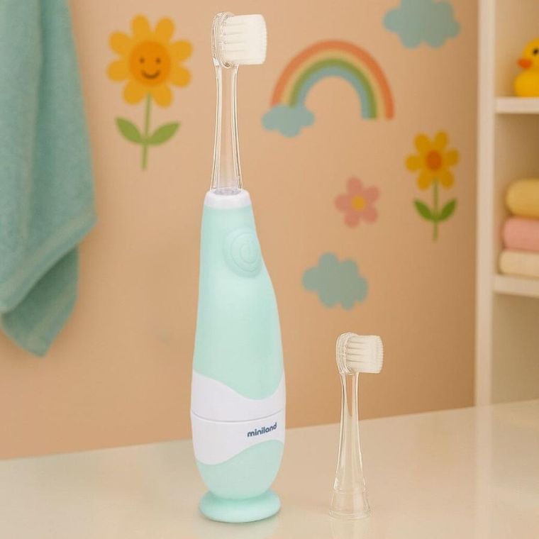 Miniland, wymienne końcówki do sonicznej szczoteczki do zębów dla dzieci