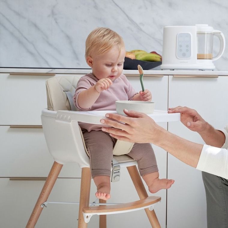 Miniland, Żabka, ECO-friendly, zestaw do karmienia, 5 szt.