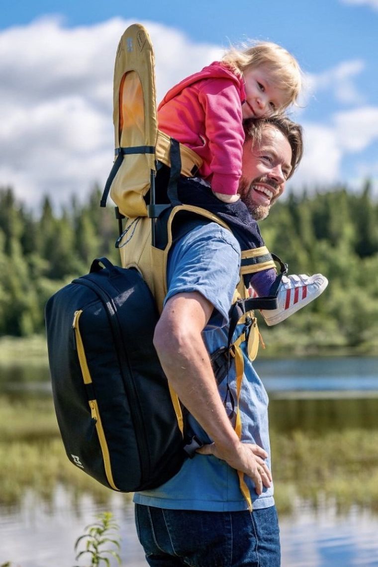 MiniMeis, plecak, Yellow&Black