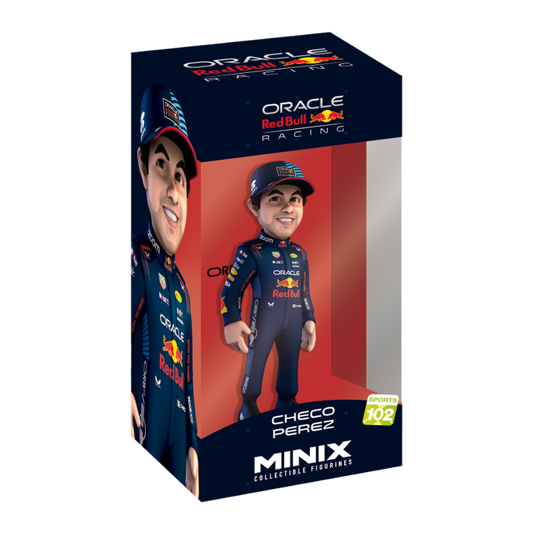 Minix, F1 Red Bull, Checo Perez, figurka kolekcjonerska