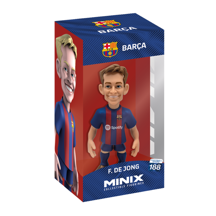 Minix, FC Barcelona, Frankie De Jong, figurka kolekcjonerska
