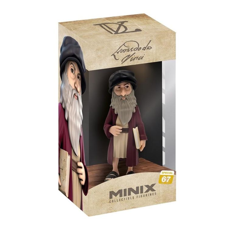 Minix, Leonardo Da Vincci, figurka kolekcjonerska