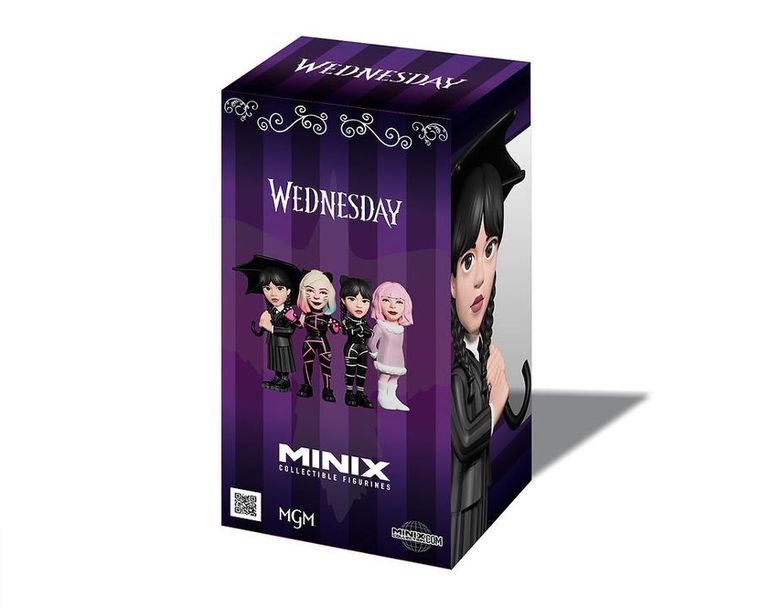 Minix, Wednesday, Wednesday Umbrella, figurka kolekcjonerska