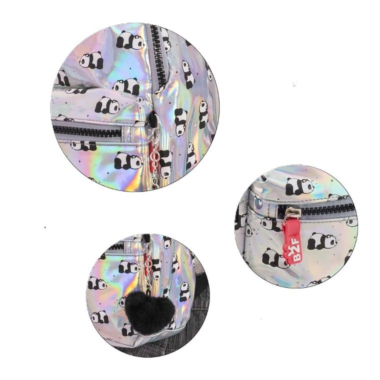 Miquelrius, Panda, plecak dla przedszkolaka, holograficzny, 5l