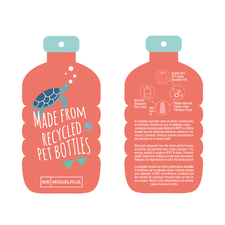 Miquelrius, Save The Ocean, słomka silikonowa, granatowa