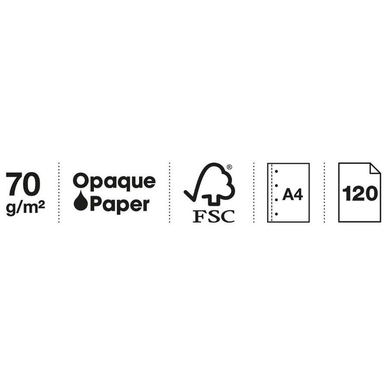 Miquelrius, Square It, zeszyt A4, w kratkę, spiralny, 120 stron