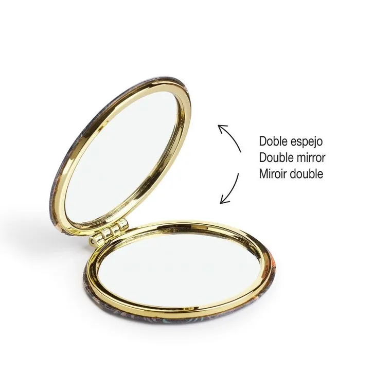 Miquelrius, usterko kieszonkowe, dwustronne, Flowers