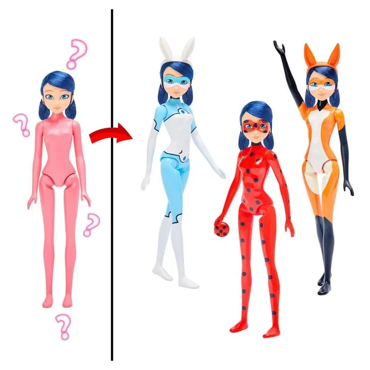 Miraculous: Biedronka i Czarny Kot, Time to transform marinette, lalka