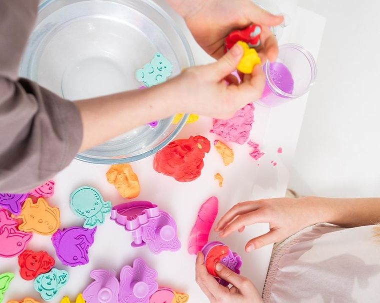 Misiolilna, masa plastyczna, zielona, 60g + 1 foremka