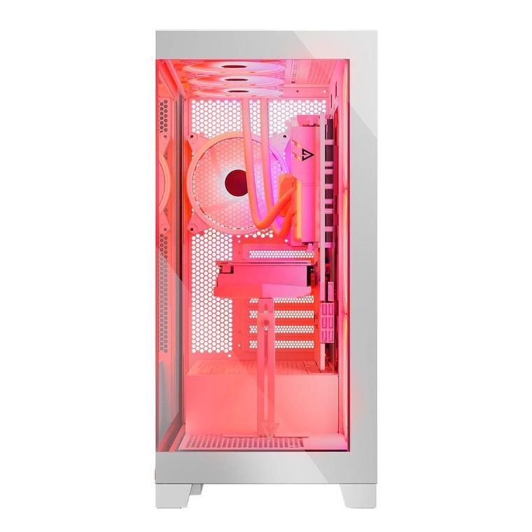 Modecom, Volcano Space ARGB, obudowa komputerowa, biała
