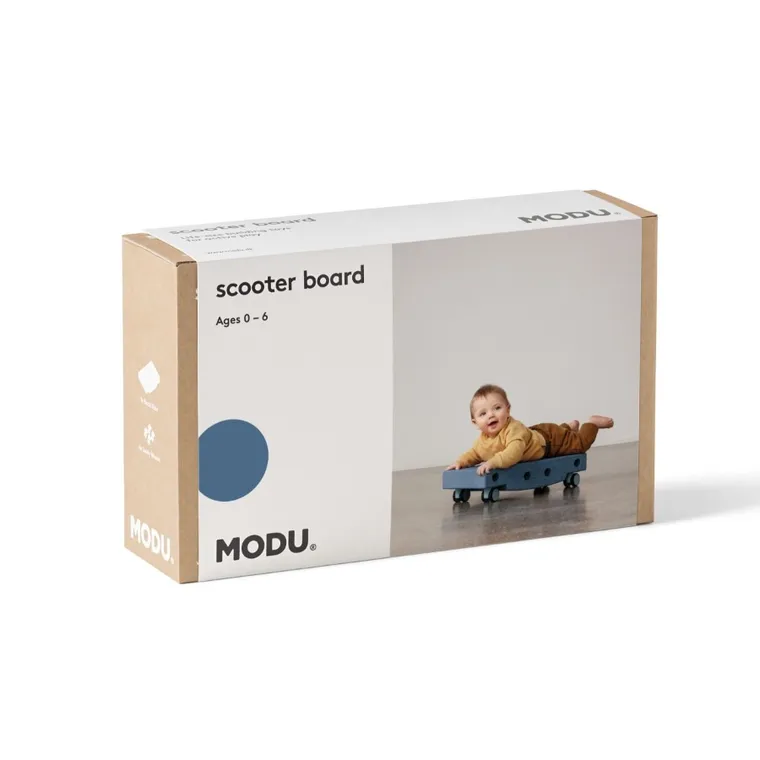 Modu, Scooter Board, jeździk aktywizujący, niebieski/deep blue
