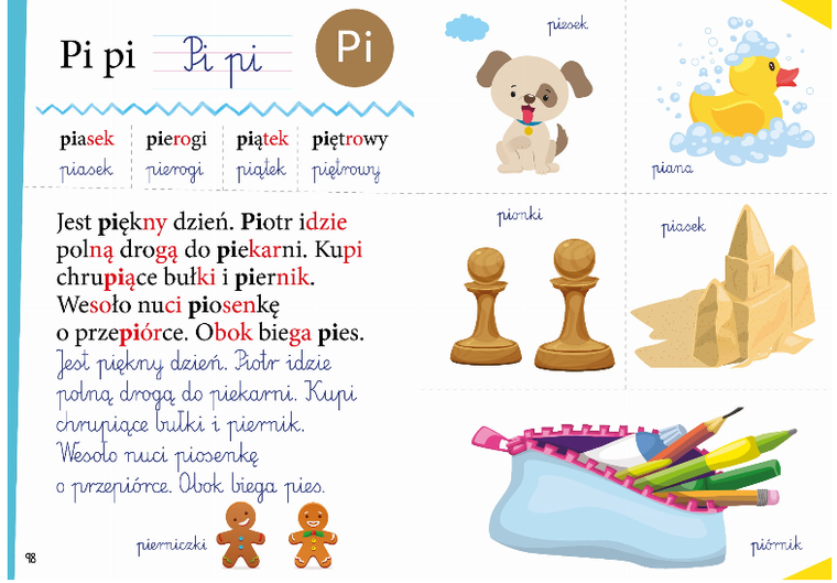 Mój Elementarz. Nauka czytania i pisania