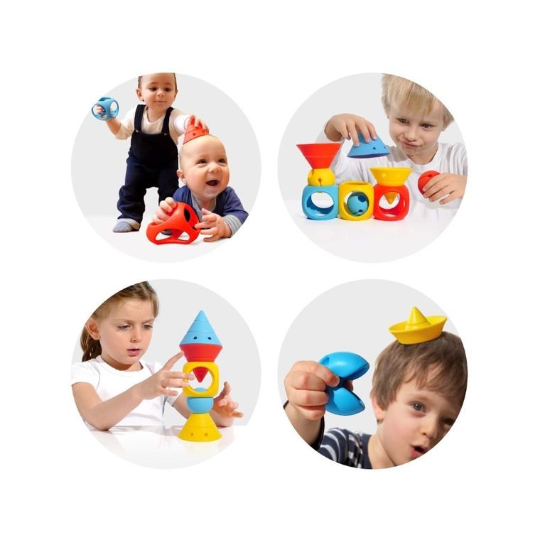 Moluk, zestaw zabawek kreatywnych, 9 elementów