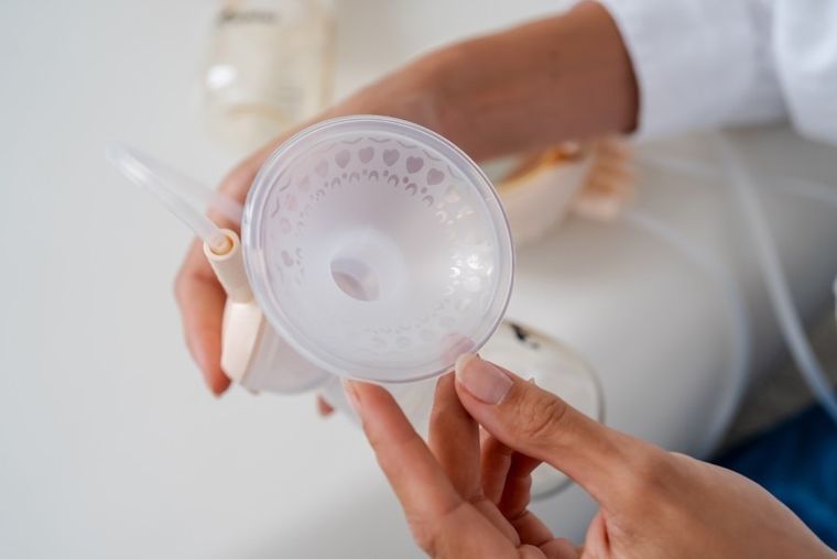 Momini, MilkySilky, elektroniczny laktator, bezprzewodowy, podwójny