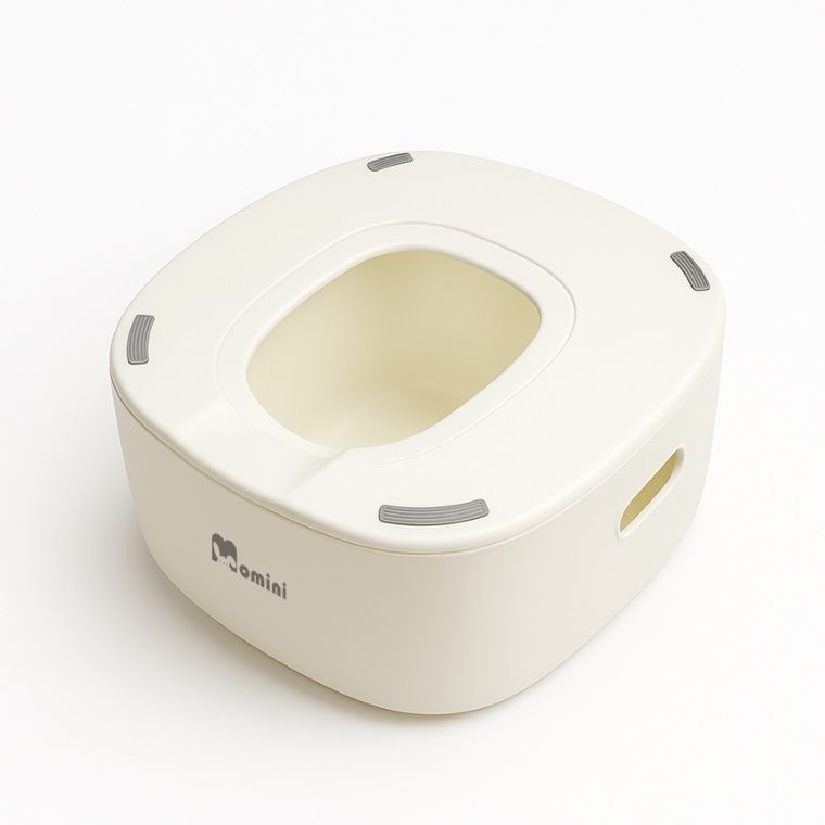 Momini, Softi, nocnik wielofunkcyjny, 3w1, beige