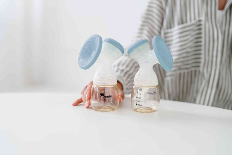 Momini, TwinPump, elektroniczny laktator, bezprzewodowy, podwójny