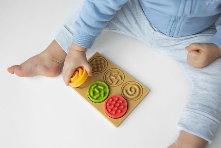 Mom's Care, Kółeczka, puzzle sensoryczne