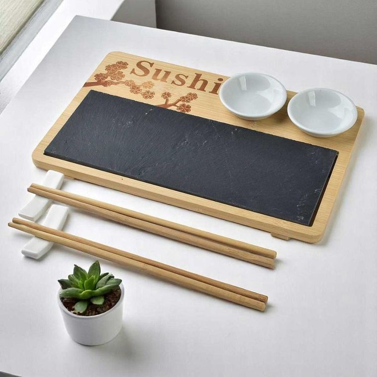 Mondex, zestaw do serwowania sushi dla 2 osób, htxd9937