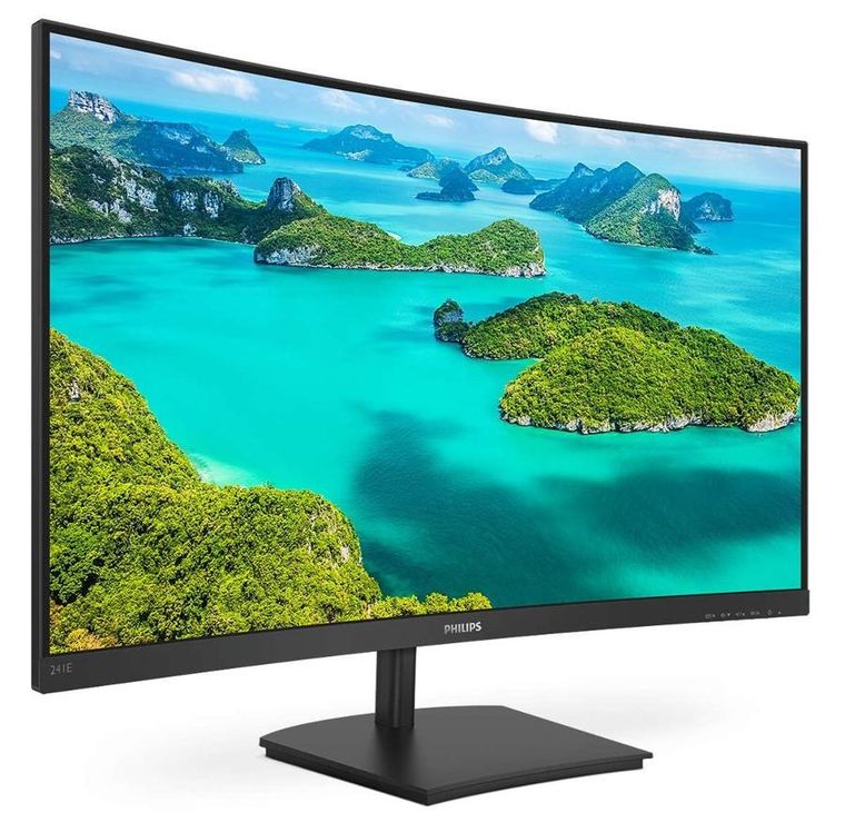 Monitor Philips Led, 23,6", 241e1sca/00