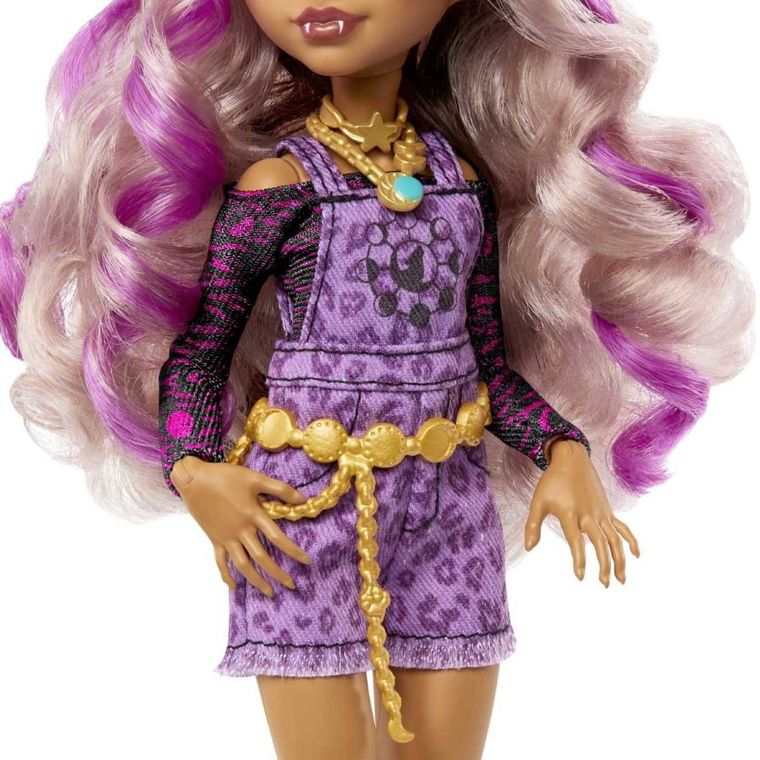 Monster High, Clawdeen Wolf, lalka podstawowa z akcesoriami