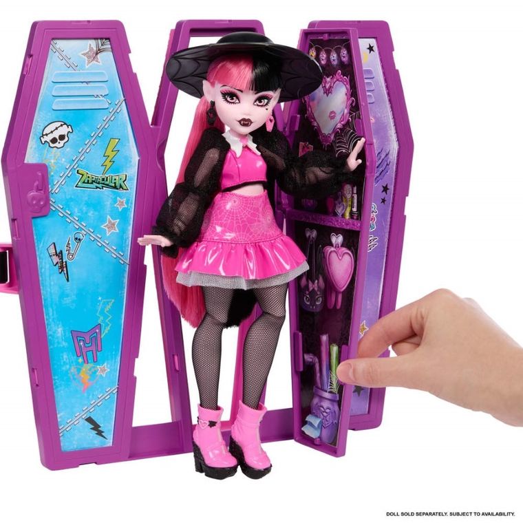 Monster High, Draculaura, Sekretny pokój eliksirów, zestaw do zabawy bez lalki