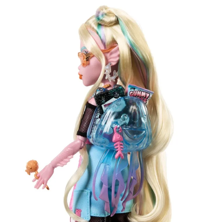 Monster High, Lagoona Blue, lalka podstawowa z akcesoriami