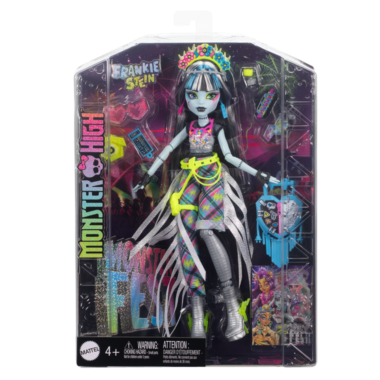 Monster High, Monster Fest, lalka Frankie Stein z akcesoriami