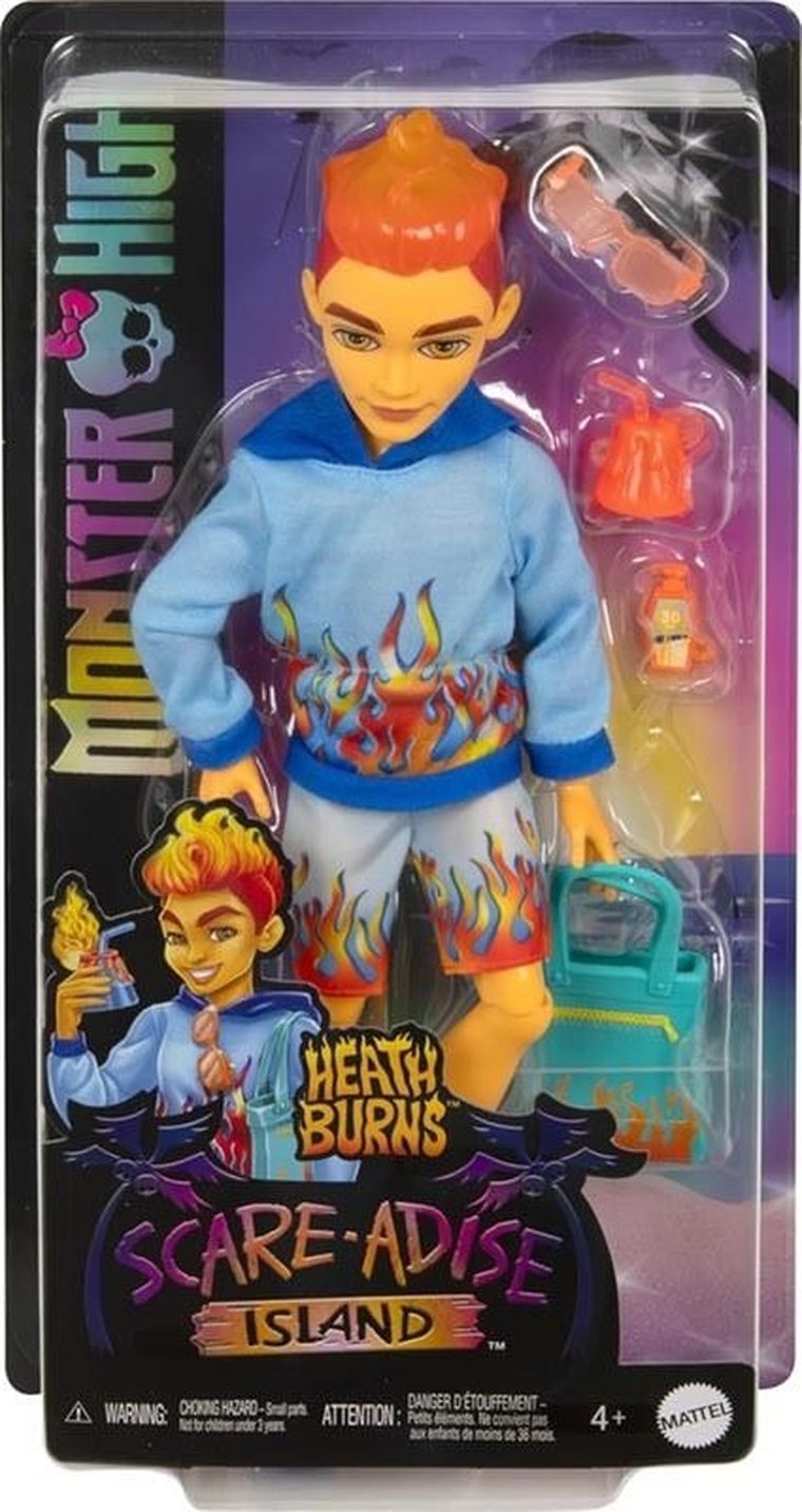 Monster High, Straszy-raj, Heath Burns, lalka