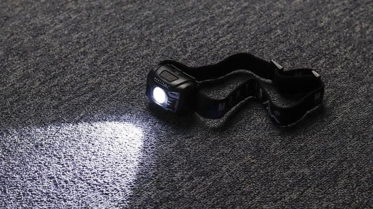 Montis, latarka czołowa, akumulatorowa, LED, sensor ruchu, MT001