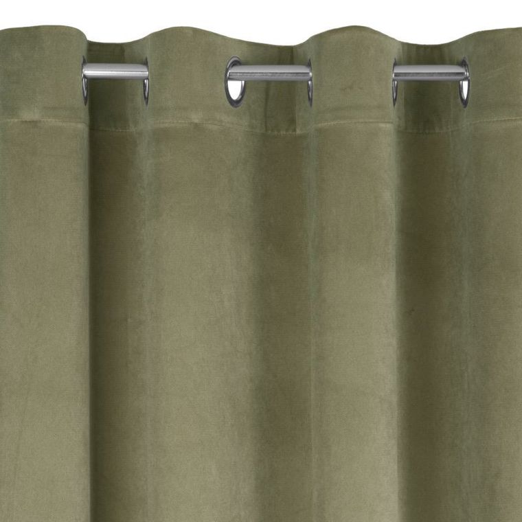 Morena, zasłona jednokolorowa o strukturze welwetu, 140-250 cm