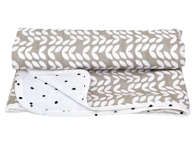 Motherhood, Classics Beżowy 2023, kocyk muślinowy, dwuwarstwowy, 100-120 cm