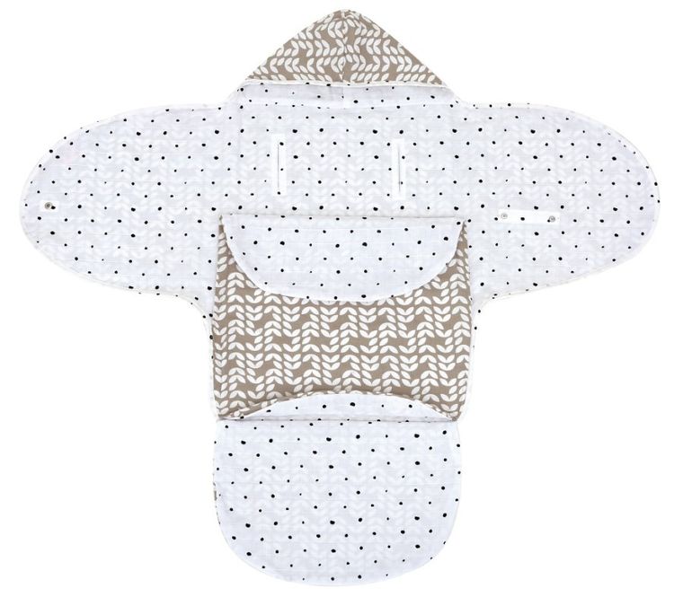 Motherhood, Classics Beżowy 2023, otulacz samochodowy