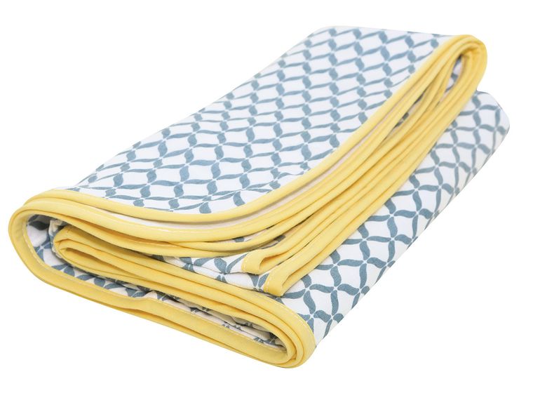 Motherhood, Classics Niebieski, kocyk muślinowy, dwuwarstwowy, 100-120 cm