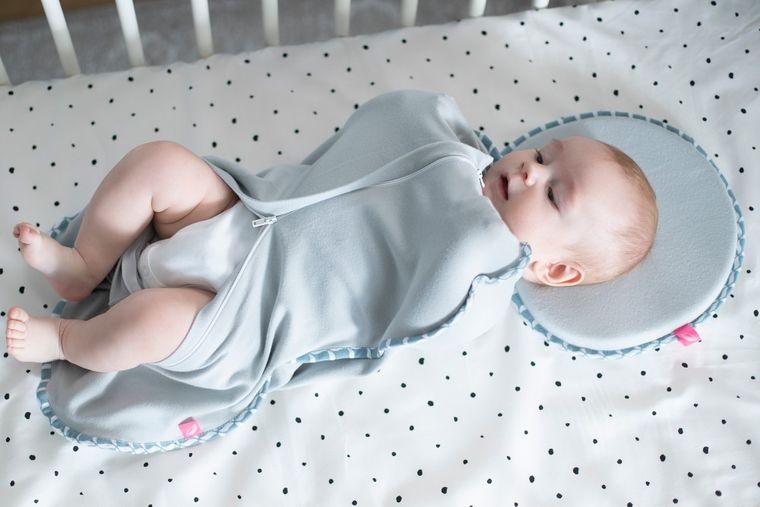 Motherhood, Classics Niebieski, Zip&Swaddle, otulak, rozmiar 1, 2,5-5 kg