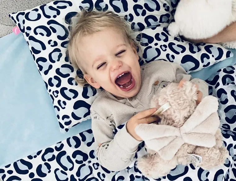 Motherhood, Classics Szary, zestaw przedszkolaka, kołdra z z poduszką