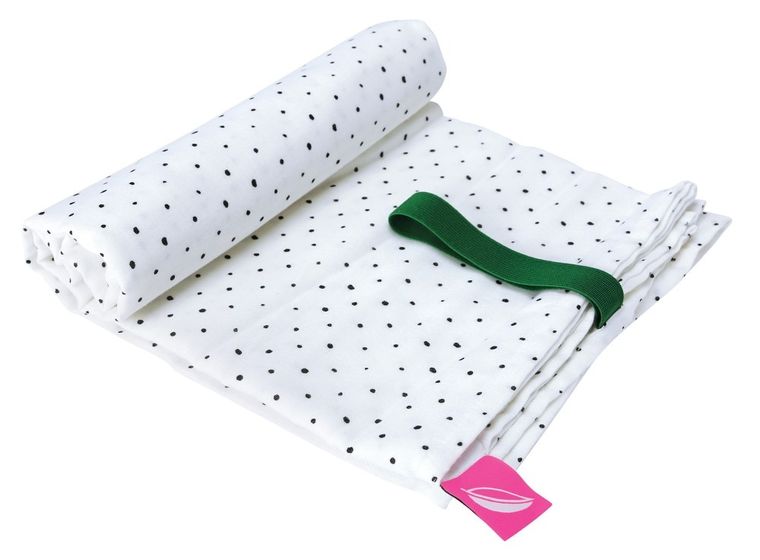 Motherhood, ECO Kropeczki Czarne, ręcznik plażowy, 100-175 cm