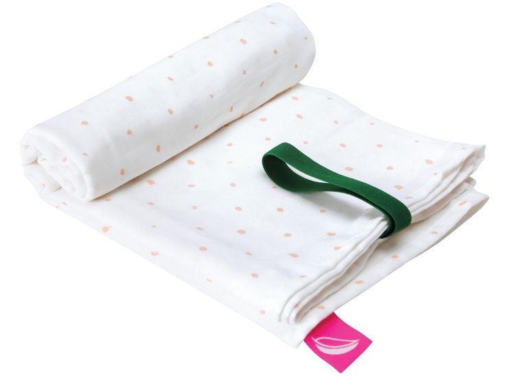 Motherhood, ECO Kropeczki Różowe, ręcznik plażowy, 100-175 cm