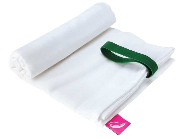 Motherhood, ECO, ręcznik plażowy, biały, 100-175 cm