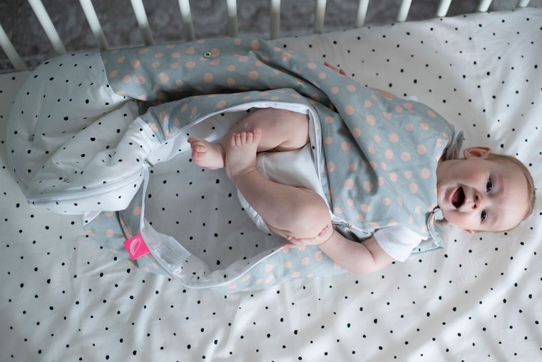 Motherhood, Kropy Różowe, Zip-A-Round, śpiworek 2w1, TOG 1, 3-18 m