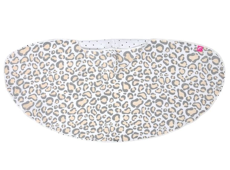 Motherhood, Ocelot Łososiowy, ręcznik muślinowy z kapturkiem, 65-130 cm